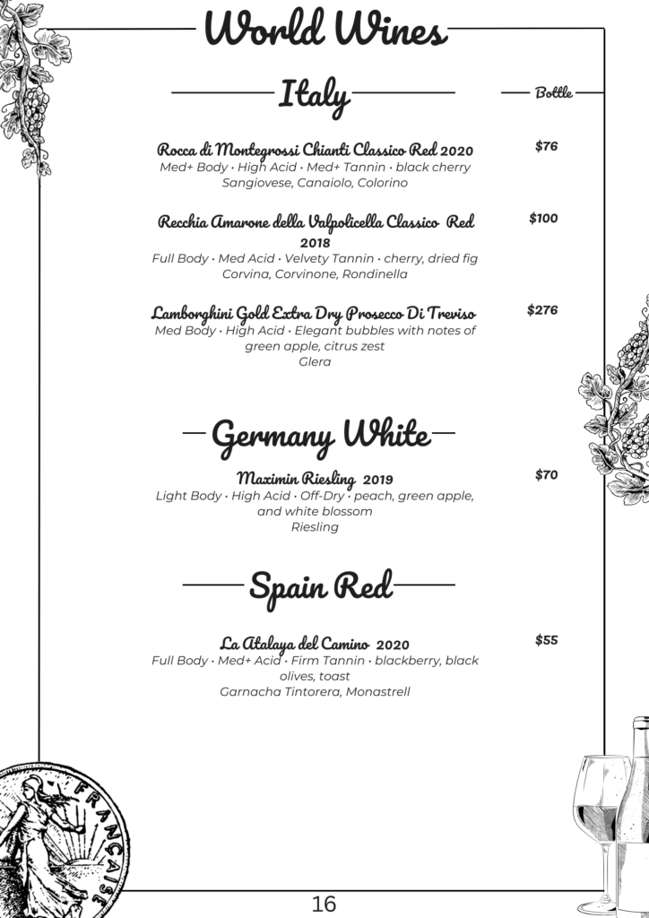 World wines